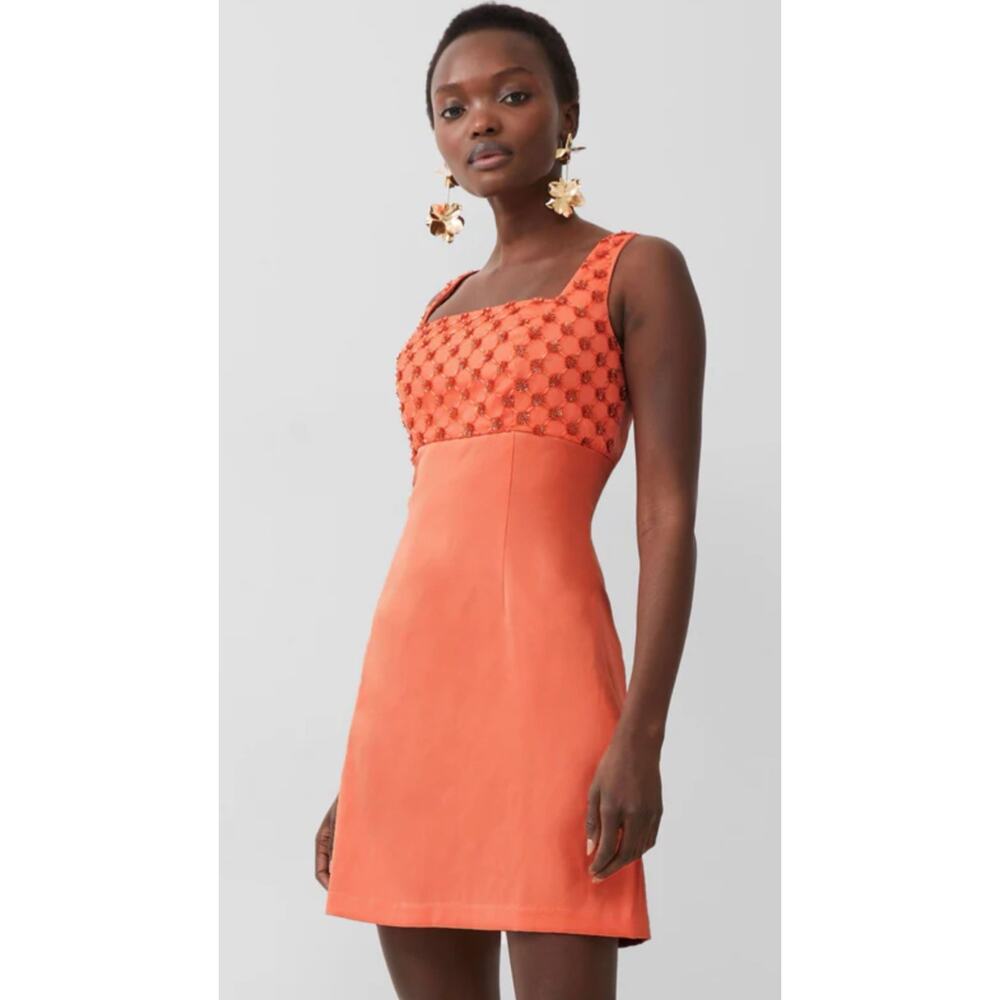 French Connection Orange Mini Dress
